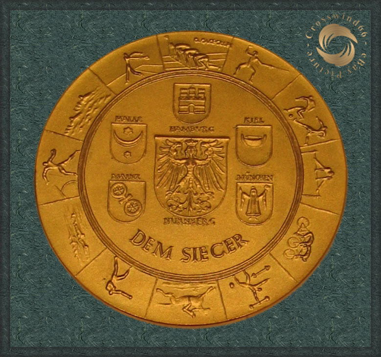 Diese wunderschöne und gleichzeitig sehr seltene Medaille,